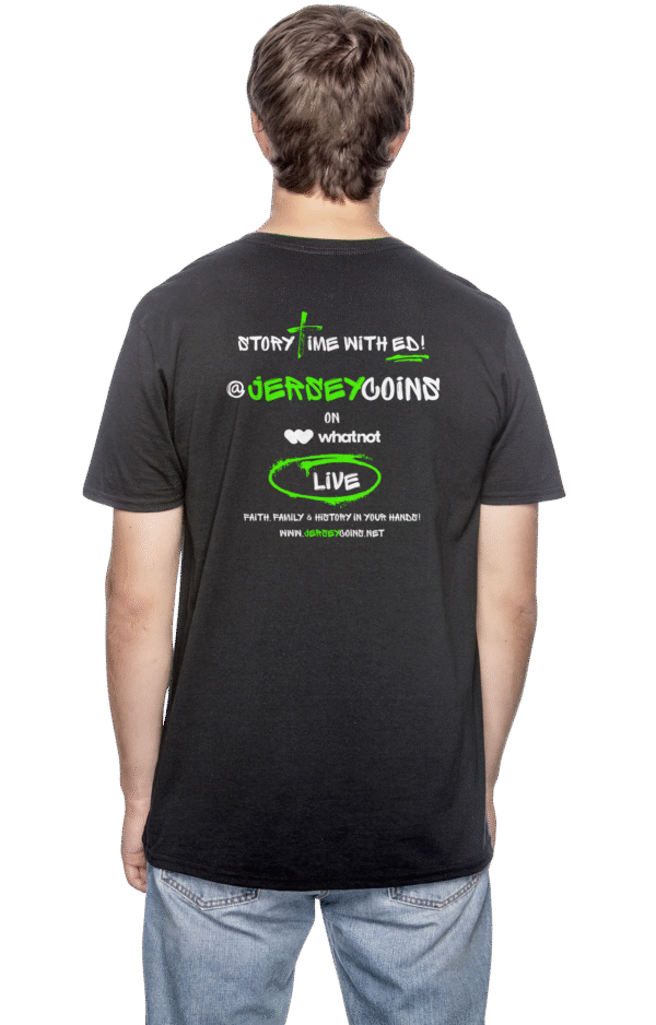 Jersey Coins 1913 Adult T-Shirt - Image 4